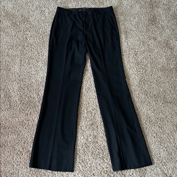 Banana Republic Factory, Logan Curvy Fit Trouser, Black, Size 6 - Picture 5 of 6